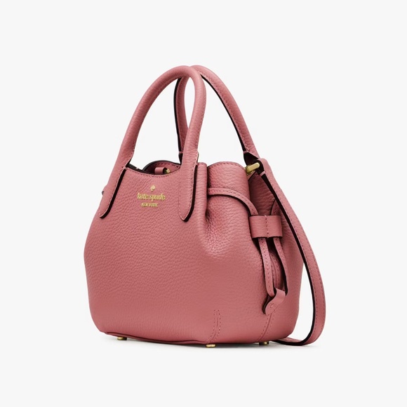KATE SPADE DUMPLING MINI SATCHEL CROSSBODY NWT IN Pomegranite - Picture 2 of 3